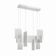 Eurofase - 37345-036 - LED Chandelier - Coburg - Anodized Silver