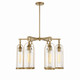Eurofase - 42729-021 - Six Light Outdoor Chandelier - Yasmin - Aged gold Eurofase - 42729-021 - Six Light Outdoor Chandelier - Yasmin - Aged gold