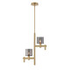 Eurofase - 46520-012 - Two Light Chandelier - Decato - Gold