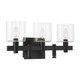 Eurofase - 46812-018 - Three Light Vanity - Decato - Matte Black