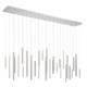 Eurofase - 46814-036 - LED Chandelier - Santana - Satin Nickel