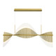 Eurofase - 47126-015 - LED Chandelier - Voltik - Matte Gold