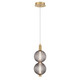 Eurofase - 47190-016 - LED Pendant - Palmas - Gold