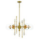 Eurofase - 47221-017 - fFive Light Chandelier - Traiton - Gold