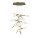 Eurofase - 47229-013 - LED Chandelier - Matera - Antique Gold