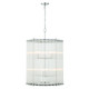 Eurofase - 47238-022 - Eight Light Chandelier - Glasbury - Polished Nickel