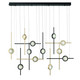 Eurofase - 47256-033 - LED Chandelier - Barletta - Gold-Black Mix