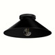 Hunter - 46022 - One Light Outdoor Flush Mount - Skyflow - Matte Black