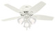 Hunter - 51077 - 42 Ceiling Fan - Newsome - Fresh White