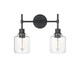 Millennium - 46942-MB - Two Light Vanity - Asheville - Matte Black