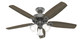 Hunter - 51110 - 52 Ceiling Fan - Builder - Matte Silver