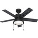 Hunter - 51139 - 44Ceiling Fan - Lilliput - Matte Black Hunter - 51139 - 44Ceiling Fan - Lilliput - Matte Black