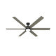 Hunter - 51950 - 72 Ceiling Fan - Gravity - Matte Black