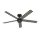 Hunter - 52247 - 52 Ceiling Fan - Burton - Matte Black
