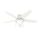 Hunter - 52418 - 52 Ceiling Fan - Lilliana - Fresh White
