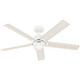 Hunter - 52851 - 52 Ceiling Fan - Erling - Fresh White