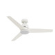 Hunter - 53547 - 52 Ceiling Fan - Malden - Matte White
