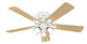 Hunter - 54207 - 52 Ceiling Fan - Crestfield - Fresh White
