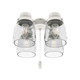 Hunter - 99384 - Four Light Fitter - Original - White