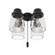 Hunter - 99386 - Four Light Fitter - Original - Matte Black
