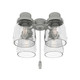 Hunter - 99387 - Four Light Fitter - Matte Silver