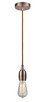 Innovations - 100AC-10CR-3AC - One Light Mini Pendant - Chelsea - Antique Copper