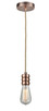 Innovations - 100AC-10RE-5AC - One Light Mini Pendant - Gatsby - Antique Copper
