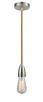 Innovations - 100SN-10CR-4SN - One Light Mini Pendant - Fairchild - Satin Nickel