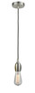 Innovations - 100SN-10GY-3SN - One Light Mini Pendant - Chelsea - Satin Nickel