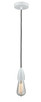 Innovations - 100W-10GY-4W - One Light Mini Pendant - Fairchild - White