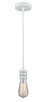 Innovations - 100W-10W-5W - One Light Mini Pendant - Gatsby - White
