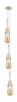 Innovations - 103-452-1P-SN-G452-4ME - Three Light Pendant - Downtown Urban - Brushed Satin Nickel