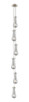 Innovations - 106-451-1P-SN-G451-4SM - Six Light Pendant - Downtown Urban - Brushed Satin Nickel