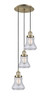 Innovations - 113F-3P-AB-G194 - Three Light Pendant - Franklin Restoration - Antique Brass