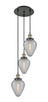 Innovations - 113F-3P-BAB-G165 - Three Light Pendant - Franklin Restoration - Black Antique Brass