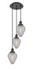 Innovations - 113F-3P-BK-G165 - Three Light Pendant - Franklin Restoration - Matte Black
