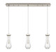 Innovations - 123-451-1P-SN-G451-4SDY - Three Light Linear Pendant - Downtown Urban - Brushed Satin Nickel
