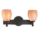 George Kovacs - P5112-617 - Two Light Bath - Bath 6 - Bronze