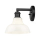 Carver One Light Wall Sconce (0305-BA1 BLK-VMG)