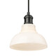 Carver One Light Pendant (0305-S BLK-VMG)