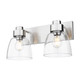 Remy Two Light Vanity (0314-BA2 PW-CLR)