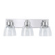 Remy Three Light Vanity (0314-BA3 CH-CLR)