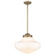 Ingalls One Light Pendant (0508-L MBS-VMG)