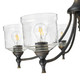 Keating Six Light Chandelier (0806-6 ABI-HWG)