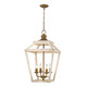 Haiden Four Light Pendant (0839-4P BC)