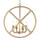 Golden - 0868-4 BC - Four Light Chandelier - Marina - Burnished Chestnut
