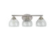 Golden - 1094-BA3 PW-HCG - Three Light Vanity - Ariella - Pewter