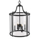 Payton Four Light Pendant (1157-4P BLK)