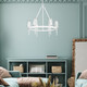 Regent Six Light Chandelier (1210-6 TWP)