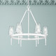Regent Six Light Chandelier (1210-6 TWP)